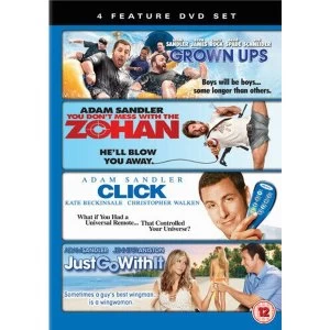 Image of Adam Sandler Collection - Grown Ups / You Don't Mess With The Zohan / Click / Just Go With It DVD