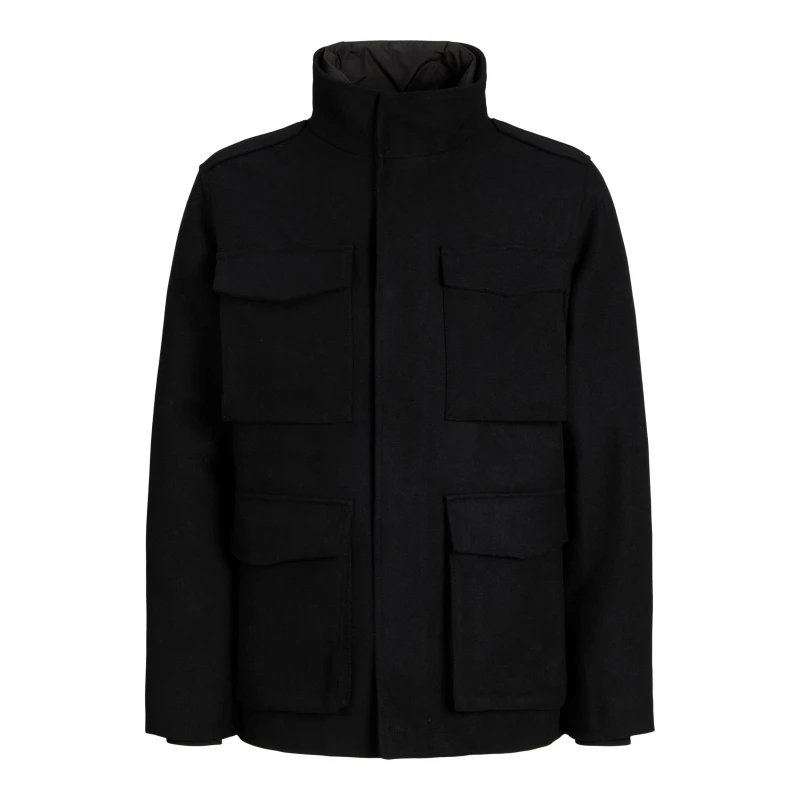 Image of Jack and Jones Mens Alex Field Jacket Black male XS
