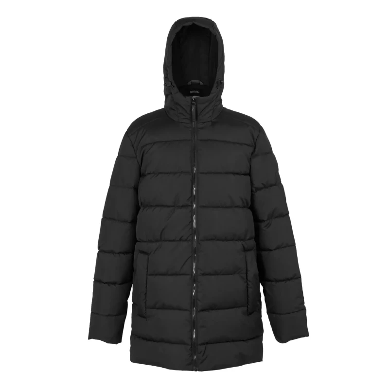 Image of Regatta Regatta Men Lakiver' Padded Jacket in Jet Black Size: 3X-Large Jet Black XXXL Male 5063019775159