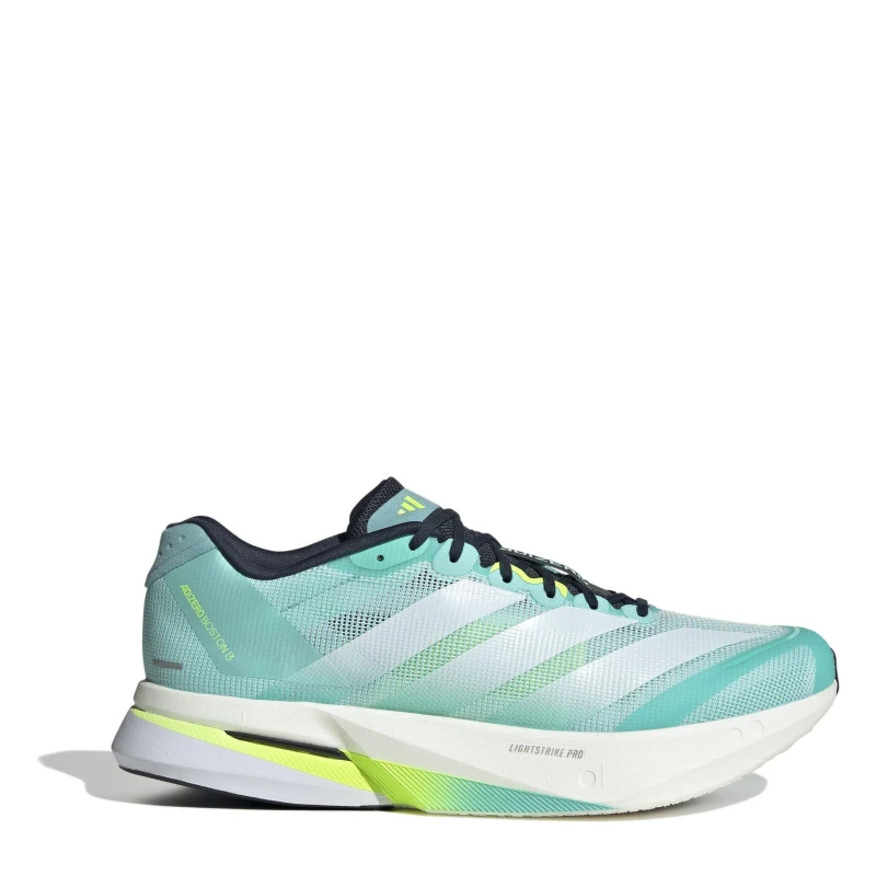 Image of adidas Adizero Boston 13 Road Running Shoes Mens Flash Aqua male 11 (46)