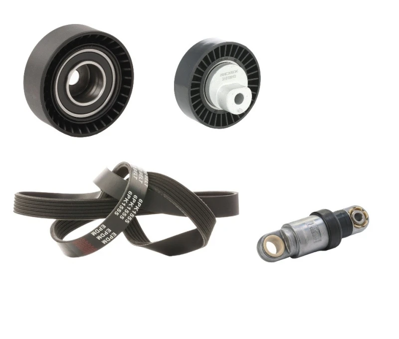 Image of RIDEX 542R0351 V-ribbed belt set V-Ribbed Belt Set (542)