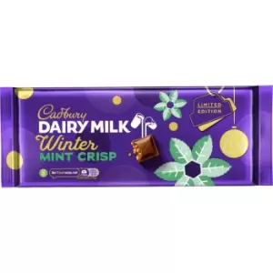 Image of Christmas Dairy Milk Mint Gift Bar 360g