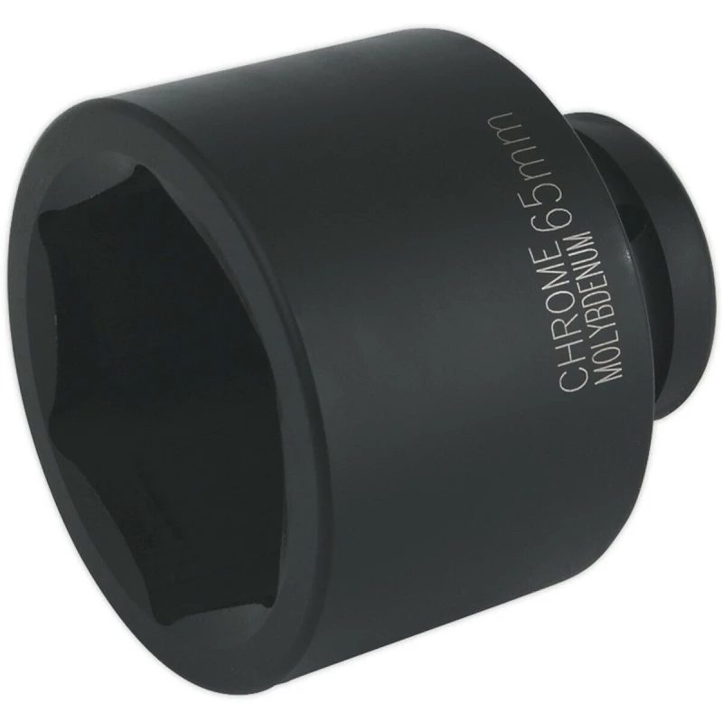 Image of Loops 65mm Forged Impact Socket - 1" Sq Drive - Chromoly Impact Wrench Socket Multi