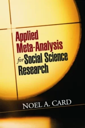 Image of Applied Meta-Analysis for Social Science Research