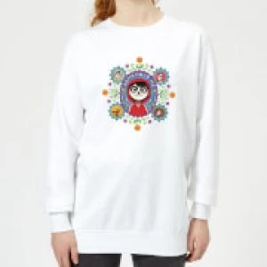 Image of Coco Remember Me Womens Sweatshirt - White