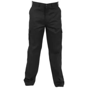 Image of Absolute Apparel Mens Combat Workwear Trouser (30 inches long) (Black)
