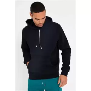 image of I Saw It First Black quarter Zip Hoodie - Black