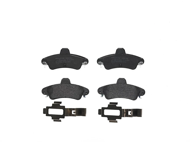 Image of BREMBO Brake pad set BREMBO P 24 070