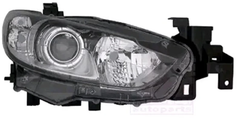Image of VAN WEZEL 2766962 Headlights H15, Right, with motor for headlamp levelling Headlight (259)