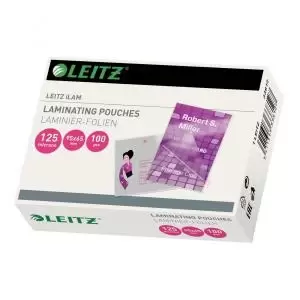 Leitz iLAM Laminating Pouches 95 x 65 mm, 125 microns Glossy, key card