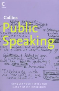 Image of Collins Public Speaking by Jacey Lamerton Book