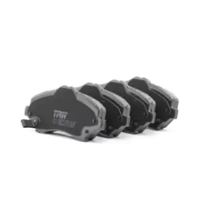 Image of TRW Brake pad set GDB4605 Brake pads,Brake pad set, disc brake FIAT,JEEP,CHRYSLER,Freemont (345_),COMPASS (MK49),WRANGLER III (JK),CHEROKEE (KJ)