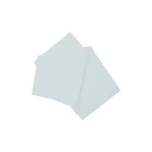 Image of Easy Care Minimum Iron Flat Sheet Single Duck Egg
