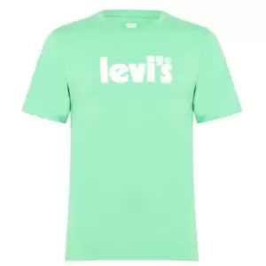 image of Levis Levis Short Sleeve Relax T-Shirt Mens - Green