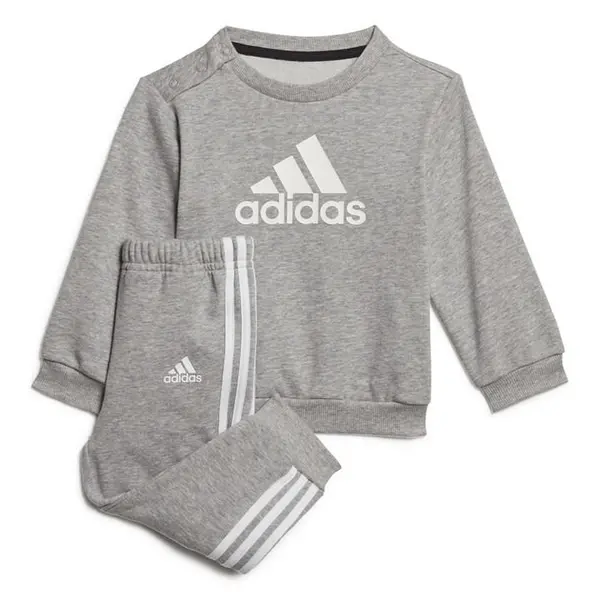 image of adidas Babies Crew Jogger Set Fleece Tracksuits 0-3 Months Blue 31818320050