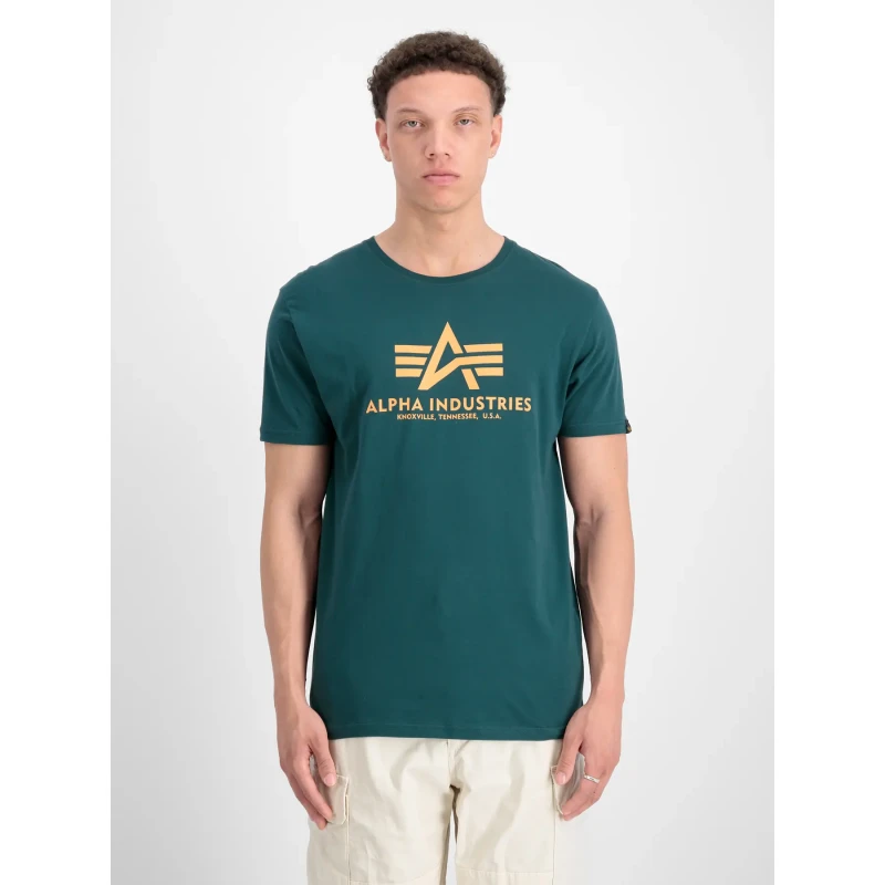 Image of alpha industries T-Shirt Alpha Industries Basic Vert Male M