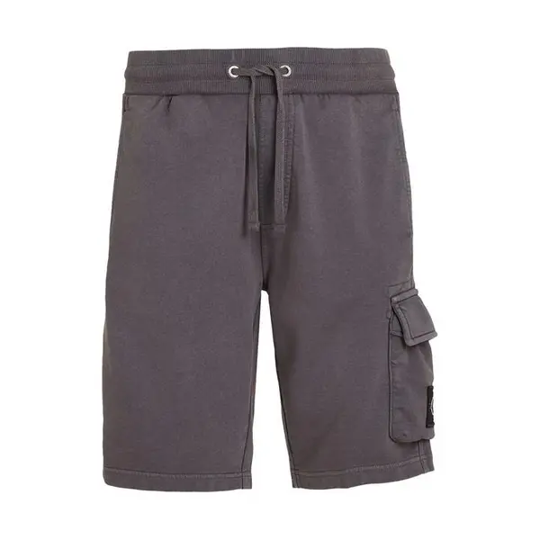 Image of Calvin Klein Jeans Washed Badge Shorts - Black XL