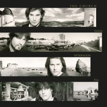 Image of The Church - Gold Afternoon Fix Gold & Black Marbled Vinyl