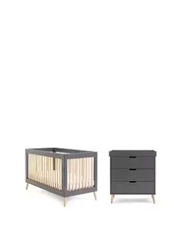 image of Obaby Maya Slate 2 Piece Set, Slate