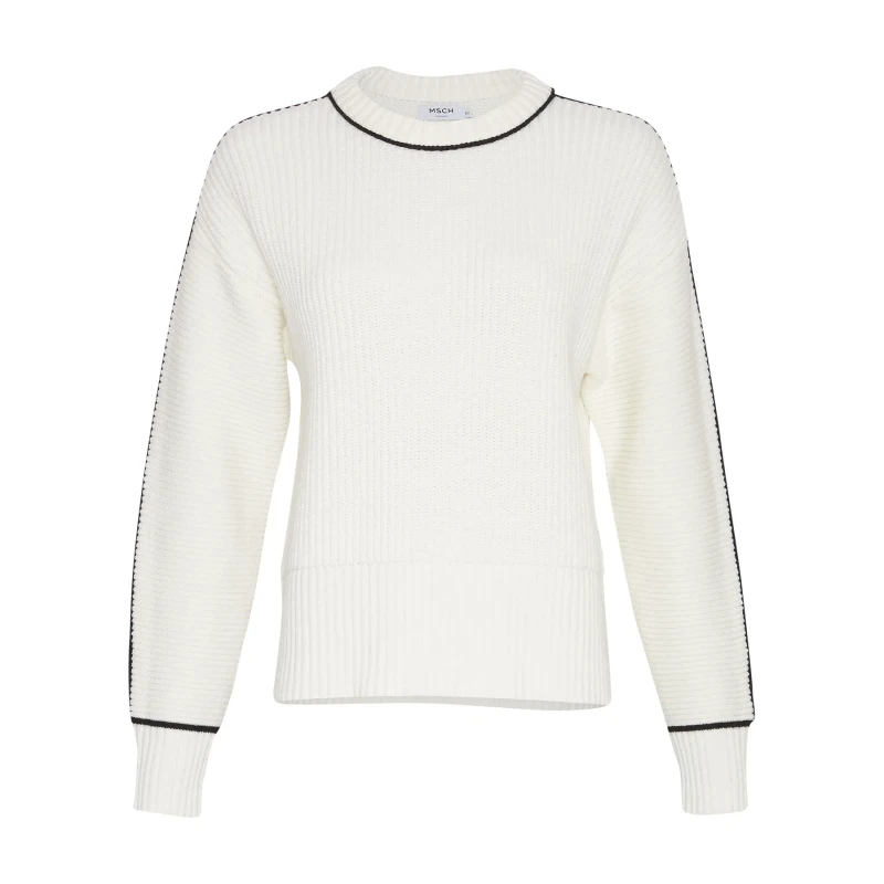 Image of moss copenhagen Womens sweater Moss Copenhagen Annaela Beige Female XS/S