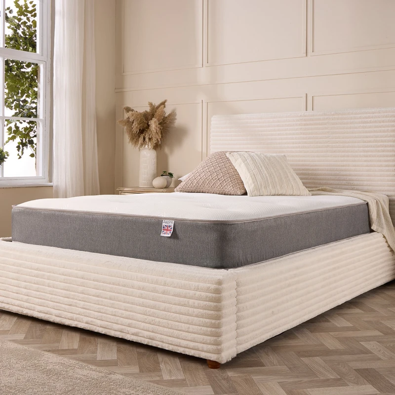 Image of Aspire Aspire Hybrid Tufted Bonnell Mattress in White Size: Small Single White Small Single Unisex 5057632208828