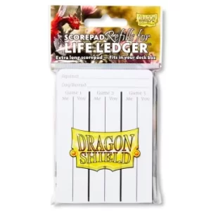 Image of Dragon Shield Life Ledger Scorepad Refills