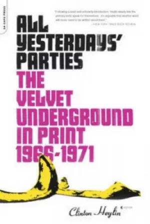 Image of All yesterdays parties by Clinton Heylin
