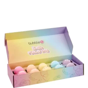 image of Bubble T Cosmetics Macaron Bath Fizzer Gift