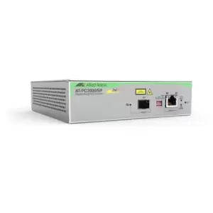 image of Allied Telesis AT-PC2000/SP-60 network media converter 1000 Mbps 850 nm Grey