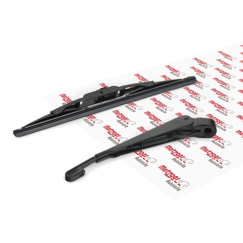 Image of METZGER 2190325 Wiper Arm with wiper blade, Rear, with cap Wiper Arm,windscreen washer (301)