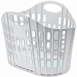 Image of Addis 38L Fold Flat Laundry Basket