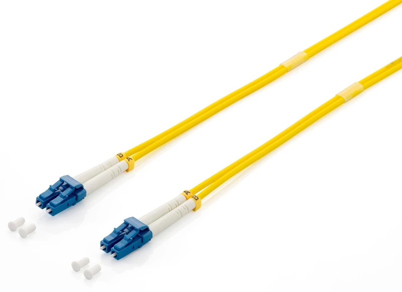 Image of Equip LC/LC Fiber Optic Patch Cable. OS2. 10.m