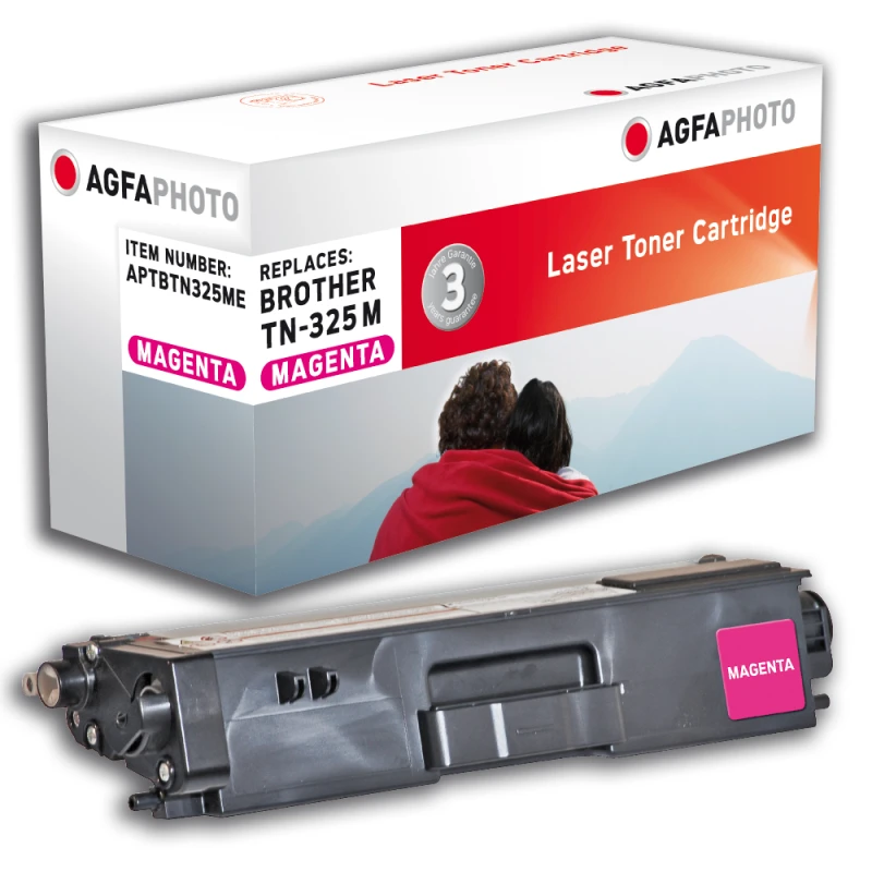 Image of AgfaPhoto APTBTN325ME toner cartridge Magenta