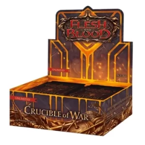Image of Flesh And Blood TCG: Crucible of War Unlimited Booster Box (24 Packs)