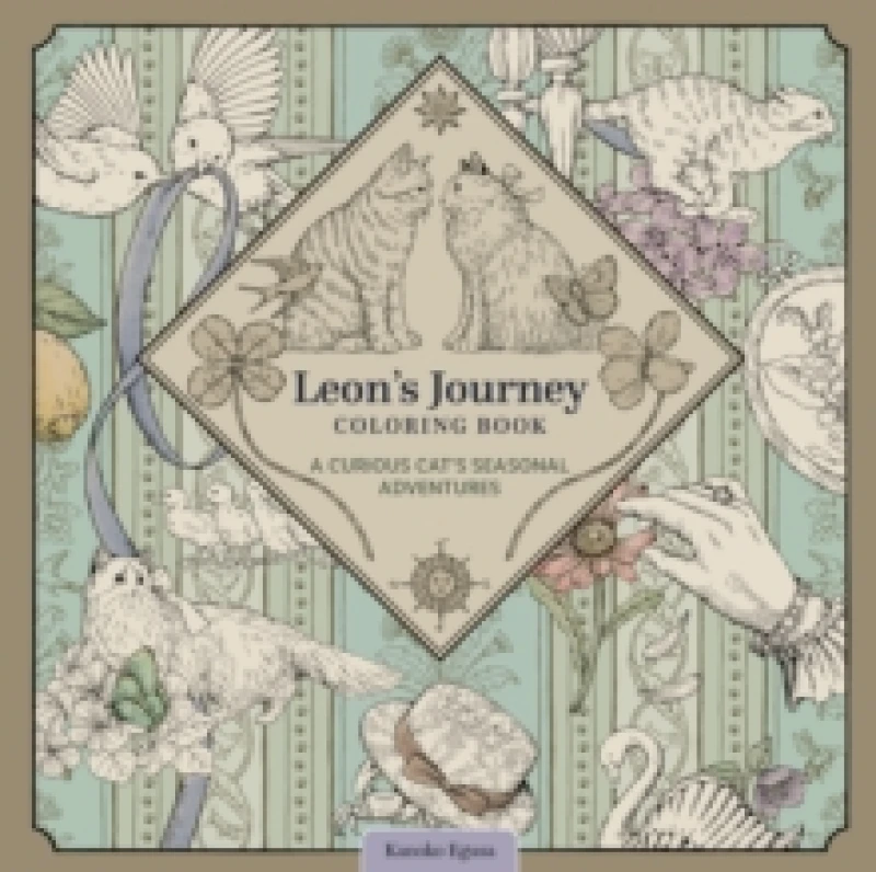 Image of Leon's Journey Coloring Book : A Curious Cat's Seasonal Adventures Paperback / softback