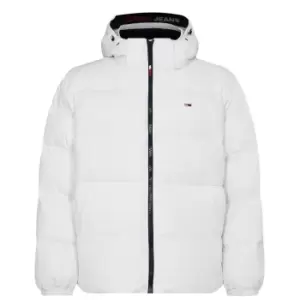 Image of Tommy Jeans Padded Down Jacket - White