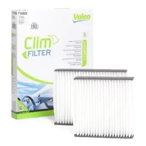 Image of VALEO Pollen filter 715556 Filter, interior air,Cabin filter PEUGEOT,CITROEN,DS,207 (WA_, WC_),207 CC (WD_),208 I Schragheck (CA_, CC_),207 SW (WK_)