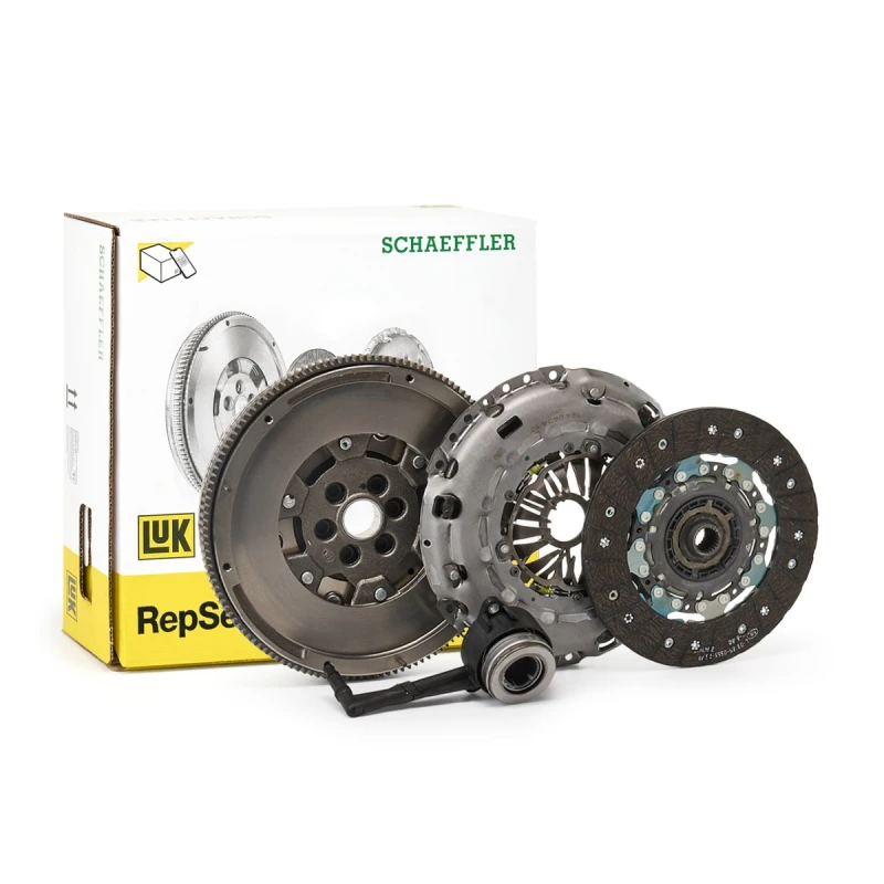 Image of LuK 600 0151 00 Clutch without pilot bearing, Dual-mass flywheel without friction control plate Clutch Kit (479)
