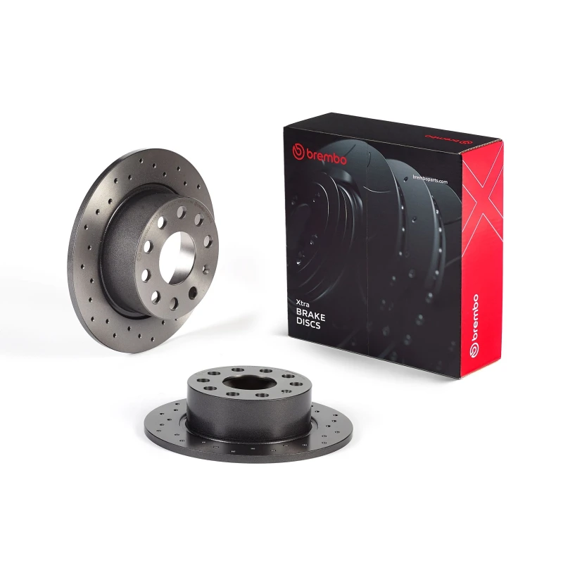 Image of BREMBO Brake disc BREMBO 08.D616.1X
