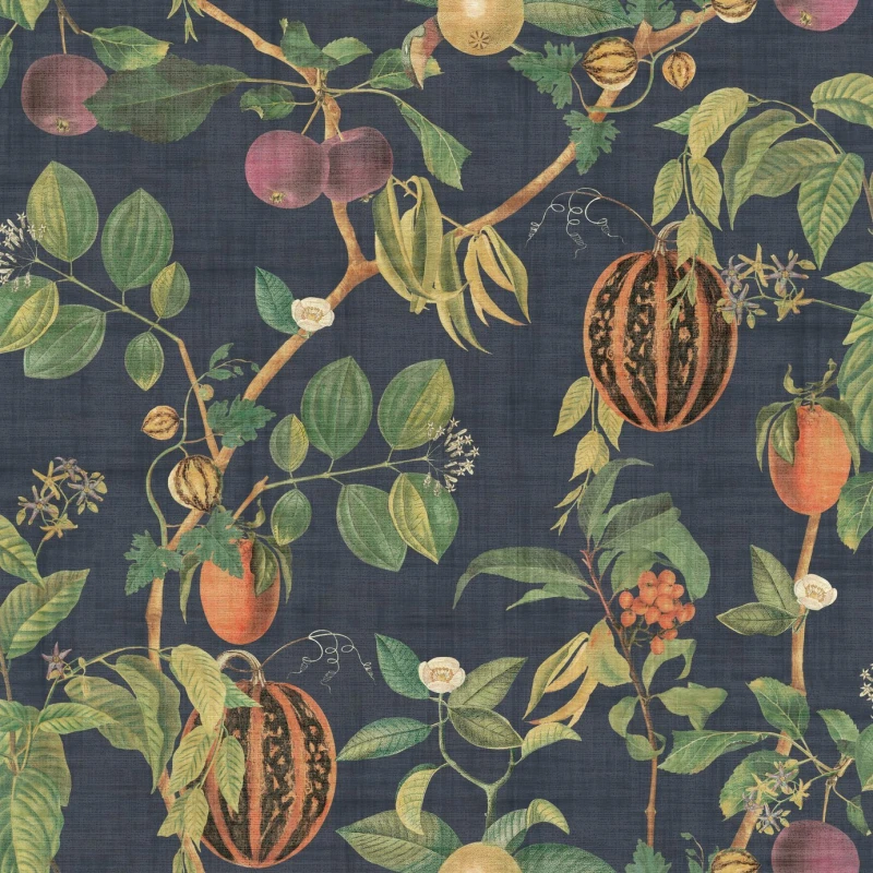 Image of Esselle Home Esselle Home Tropic House Navy Wallpaper