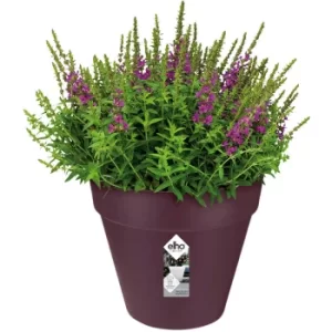 Flowerpot Loft Urban Overflow Pipes Round Cachepot Plant Pot Box Outdoor Plastic Mulberry 9,6 Liter (de)