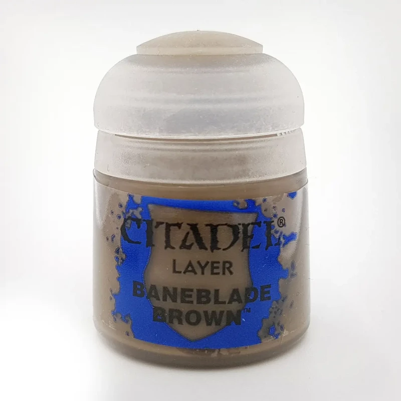Image of Citadel Games Workshop Colour Layer: Baneblade Brown (12ml) Paint Multi