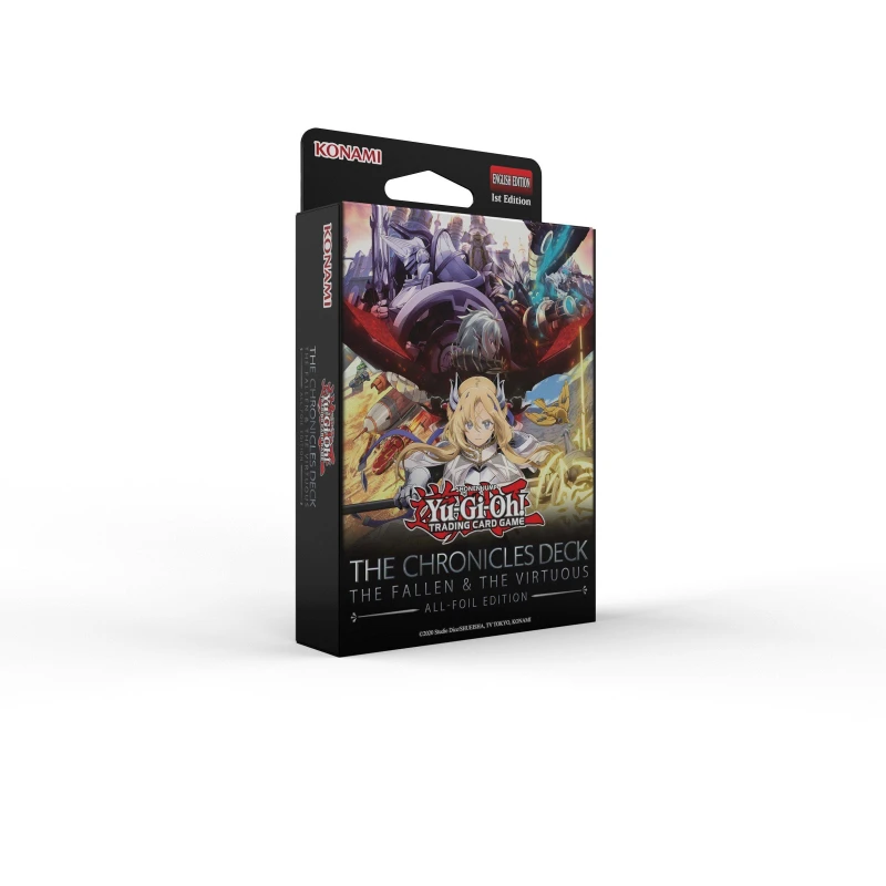 Image of Yu-Gi-Oh The Chronicles Deck : The Fallen & The Virtuous Deck unisex One Size