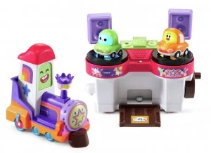 Image of VTech Toot Toot Cory Carson DJ Train Trax & the Roll Train