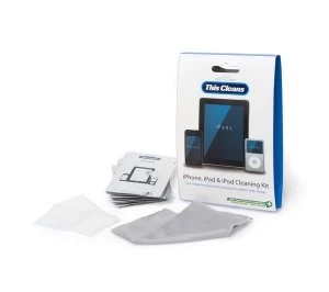 Image of This CLEANS iPhone iPad and iPod Antibacterial Cleaning Kit