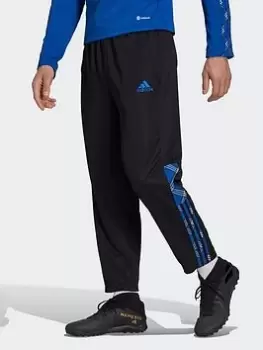 image of adidas Tiro 7/8 Tracksuit Bottoms, Blue Size M Men