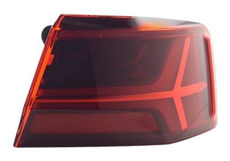 Image of VAN WEZEL 0344922 Rear light Outer section, with bulb holder, Right, LED Combination Rearlight (391)