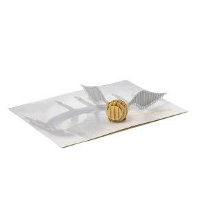 Harry Potter 3D Pop-Up Greeting Card Golden Snitch