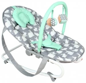 Image of My Babiie MBFBGR Grey Rabbits Bouncer.