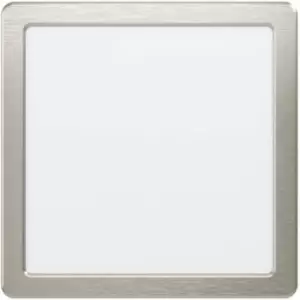 Image of Loops - Wall / Ceiling Flush Downlight Satin Nickel Spotlight 16.5W Built in led